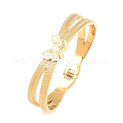 Bracelets à charnière en acier inoxydable 304 pour femmes&nbsp;BJEW-E113-02G