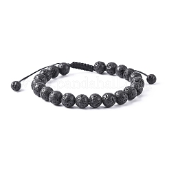 Verstellbare Nylonschnur geflochtenen Perlen Armbänder&nbsp;BJEW-F308-55G