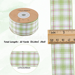 Ruban en polyester à motif tartan&nbsp;OCOR-WH20012-38C