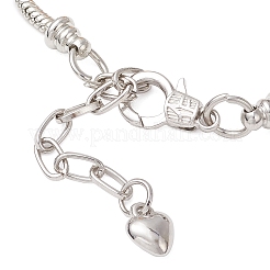Halloween-Charm-Armbänder aus Emaille&nbsp;BJEW-JB12009-01