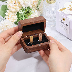 Magnetische Schmuckaufbewahrungsboxen aus Holz für Manschettenknöpfe&nbsp;CON-WH0095-78C-1