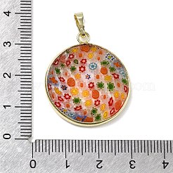 Manuelle Bunte Malerei Anhänger & Charms&nbsp;LAMP-D002-04B-G