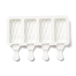 Stampi in silicone per gelato fai da te rettangolari per uso alimentare&nbsp;LS-DIY-D062-04B