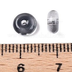 Perles de rocaille en verre arc-en-ciel transparentes électrolytiques&nbsp;SEED-T007-03G