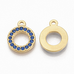 Goldfarbene Anhänger aus 304 Edelstahl&nbsp;STAS-T050-009G-02