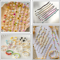 100g de perles de rocaille en verre&nbsp;SEED-SP0001-11B