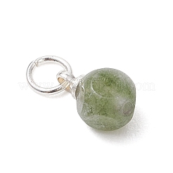 Natürliche bunte Turmalin-Würfel-Charms&nbsp;PALLOY-JF04871