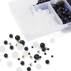 Kit de fabrication de bracelets de perles rondes bricolage&nbsp;DIY-YW0004-32