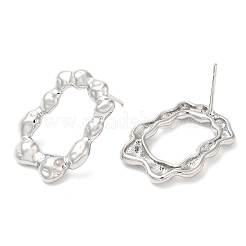 Aretes de latón&nbsp;KK-K333-64P