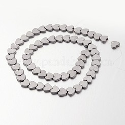 Electroplate non magnetici ematite sintetico fili di perline&nbsp;G-F300-23D-F01
