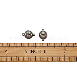 Chiusura magnetica in ottone tondo&nbsp;KK-TA0007-44B