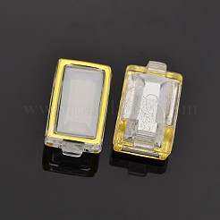 Genähte Taiwan Acrylperlen&nbsp;X-SA09-5x10-ACG-H2
