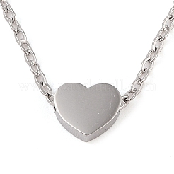 Colliers pendentifs en acier inoxydable 304 anti-ternissement&nbsp;NJEW-P001-10P