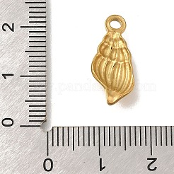 Placcatura ionica (ip) ciondoli in acciaio inossidabile 304&nbsp;STAS-M075-17G