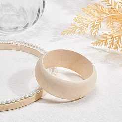 Bracelets en bois naturel non finis&nbsp;BJEW-WH0015-01