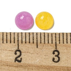 Gefärbte natürliche weiße Jade Cabochons&nbsp;G-Q173-01A-19