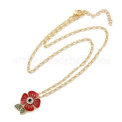 Colliers avec pendentifs en laiton&nbsp;NJEW-Q041-06G