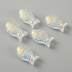 Cuentas de peces de murano hechas a mano&nbsp;LAMP-CJC0001-03
