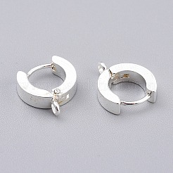 304 Edelstahl Huggie Creolen Zubehör&nbsp;STAS-I167-01C-S