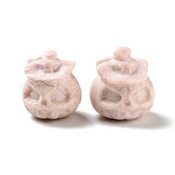 Figurines d'opale rose naturelle&nbsp;G-C245-06A