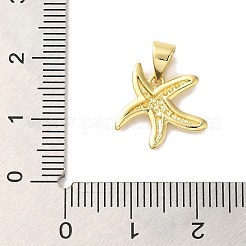 Seestern-Anhänger aus Messing&nbsp;KK-U027-36G