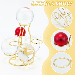 Supports de boule de cristal de fer&nbsp;DJEW-WH0034-89LG
