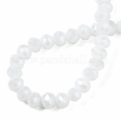 Abalorios de vidrio electroplate hebras&nbsp;EGLA-A034-P4mm-A21