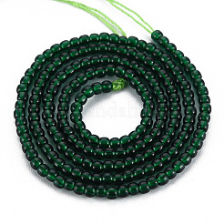 Chapelets de perles en verre&nbsp;GLAA-N041-008F