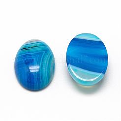 Cabochons en agate à bandes et agates à rayures naturelles&nbsp;G-R415-18x25-12