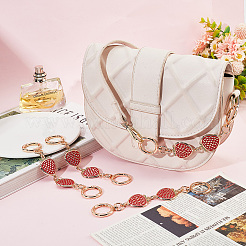 Aleación esmalte fresa enlace bolsa correas extensor cadenas&nbsp;FIND-WH0110-384
