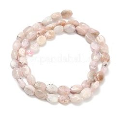 Natürliche rosa Morganit Perlen Stränge&nbsp;G-H335-N01-6x8mm