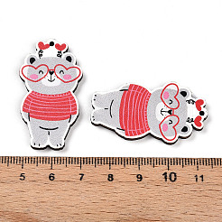 Bedruckte Holzanhänger&nbsp;WOOD-T032-04T