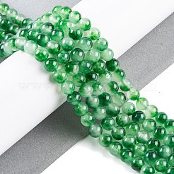Natürliche Malaysia Jade Perlen Stränge&nbsp;G-A146-8mm-C-M