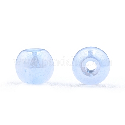 6/0 Jadeglasimitatperlen&nbsp;SEED-N004-006-13