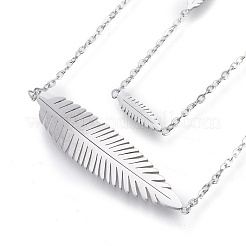 Anlaufgeschützte mehrreihige Armbänder aus Edelstahl 304&nbsp;BJEW-K219-09P