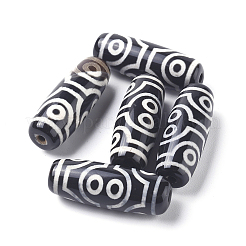 Perles dzi à 8 œil de style tibétain&nbsp;TDZI-D008-21