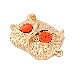 Legierung Eulen Verbindungsglieder Charms&nbsp;FIND-M042-05G-NR