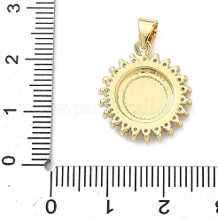 Ottone micro spianare pendenti zirconi&nbsp;KK-A282-06A-G