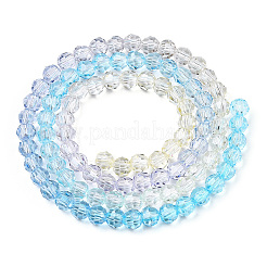 Chapelets de perles en verre transparente  &nbsp;GLAA-E036-07Q