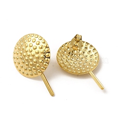 Orecchini a lollipop in acciaio inossidabile 304 con placcatura ionica (ip) per donna&nbsp;EJEW-I281-16G
