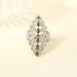 Fingerringe aus Legierung und Strass&nbsp;FS-WG284EB-05