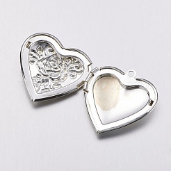 Ciondoli medaglione in ottone&nbsp;X-KK-N0116-009S
