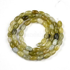 Natur Xiuyan Jade Perlen Stränge&nbsp;G-N346-02A-11