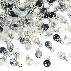 100 pendentif en verre de styles variés&nbsp;PALLOY-TADJ00009