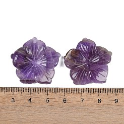 Natürliche Amethyst geschnitzte Anhänger&nbsp;G-B097-01A-17