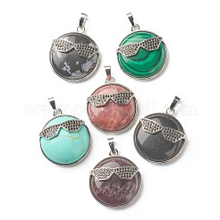 Pendentifs de pierre précieuse mixte&nbsp;G-H251-A