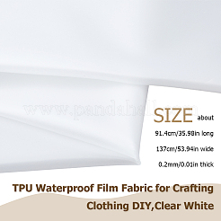 TPU wasserdichter Folienstoff zum Basteln von Kleidung zum Selbermachen&nbsp;AJEW-WH0596-804A-1
