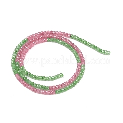Filo di zirconi cubici di colore sfumato trasparente&nbsp;ZIRC-NH0002-01H