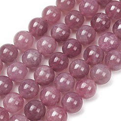 Brins de quartz rose de Madagascar violet naturel&nbsp;GG-CBAA8F4-A02-10mm