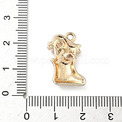 Pendentifs en alliage et strass sur le thème de Noël&nbsp;PALLOY-P313-02D-G